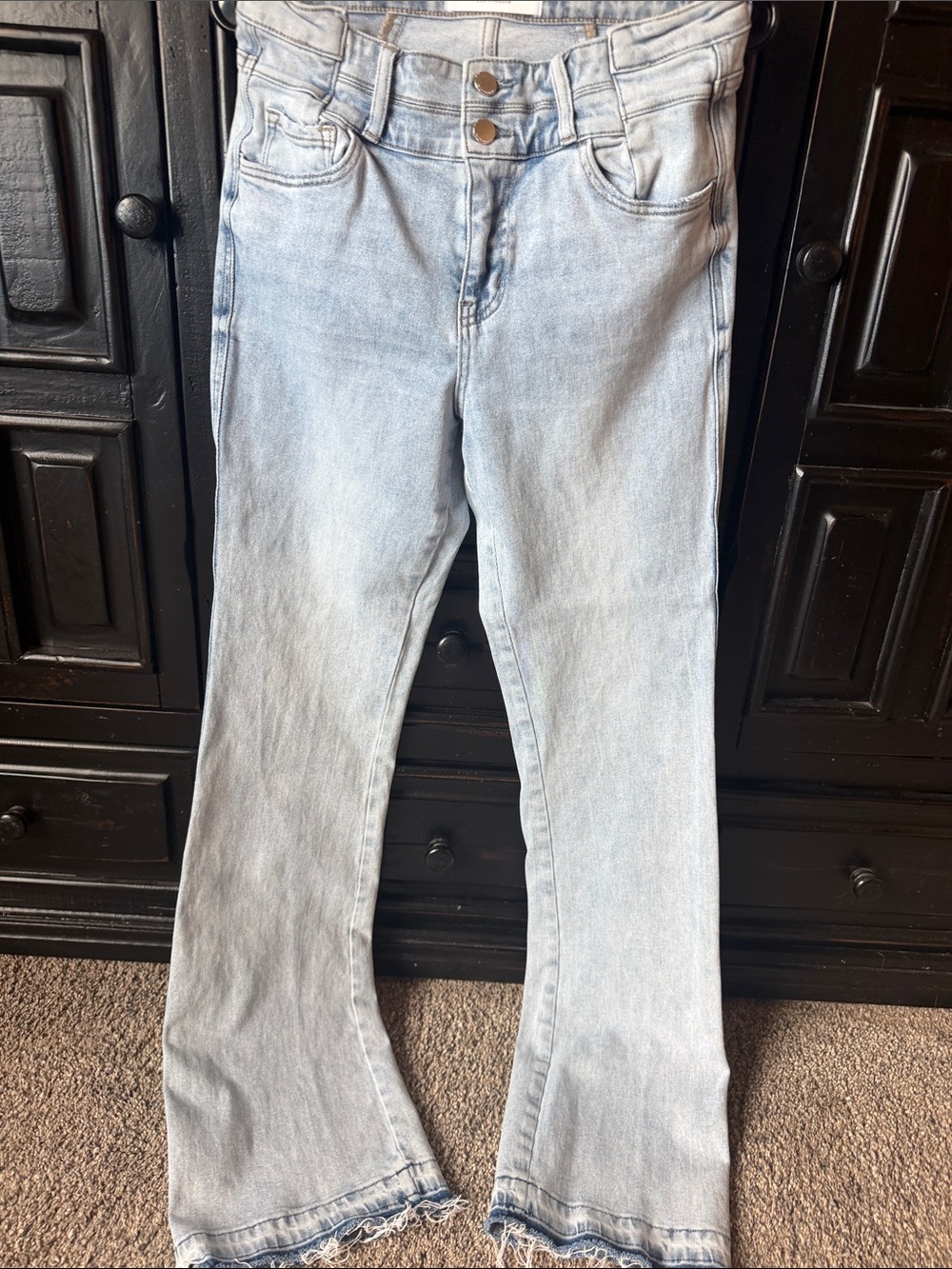 Flying Monkey Light Blue Flare Jeans